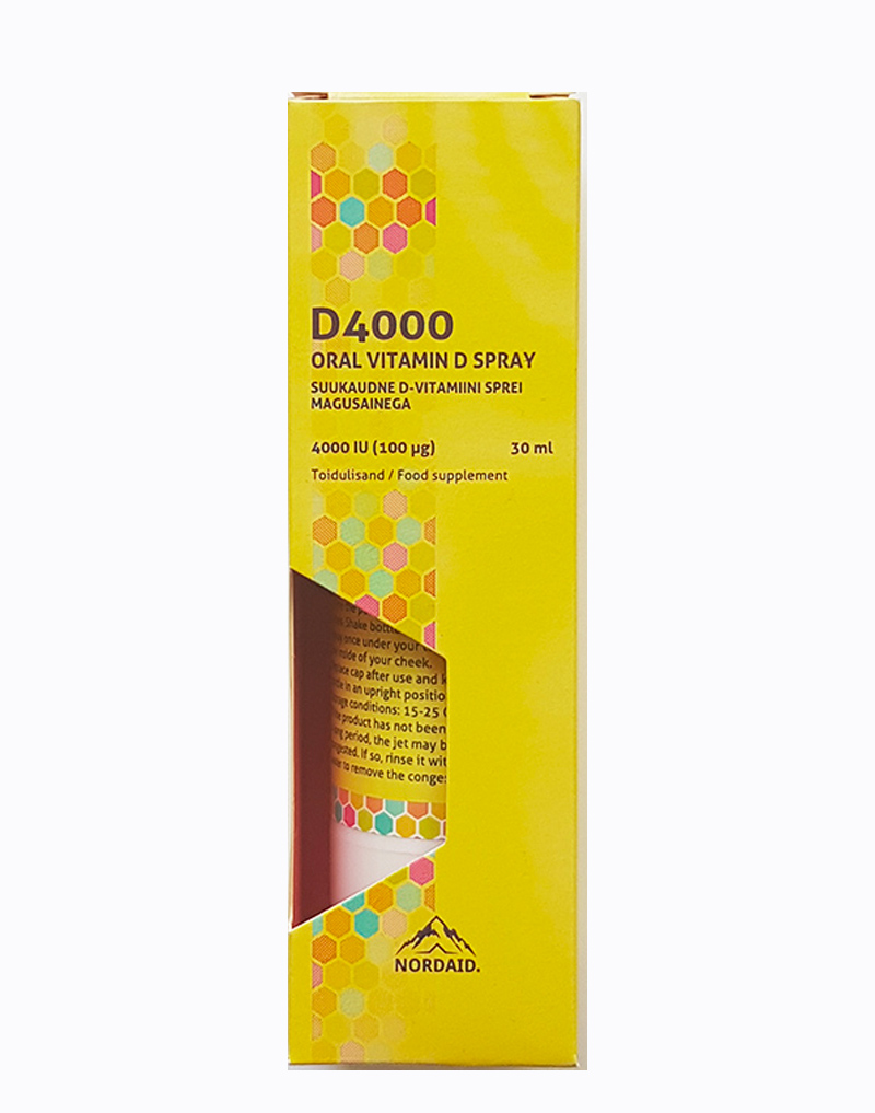 Purškiamas vitaminas D4000 30ml