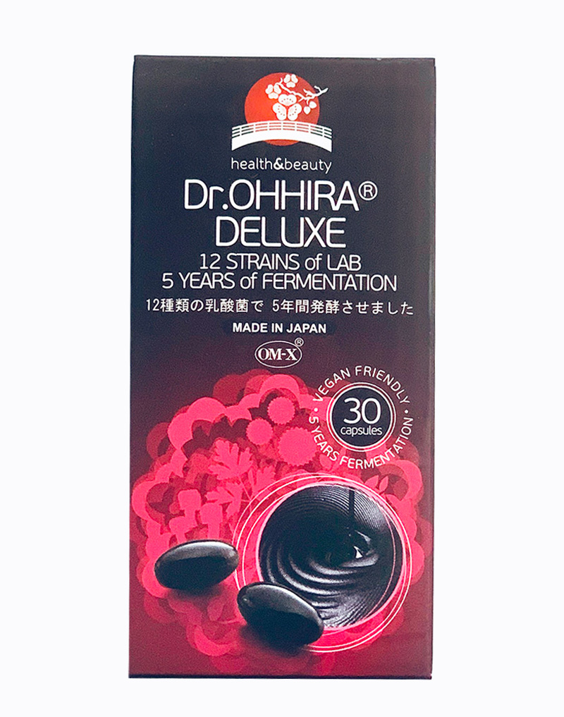 Dr.OHHIRA® DELUXE 5 METUS FERMENTUOTAS 12 RŪŠIŲ GERŲJŲ BAKTERIJŲ KOMPLEKSAS N30