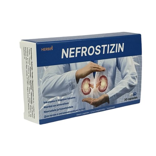 Maisto papildas HERBIN NEFROSTIZIN, 30 kaps.