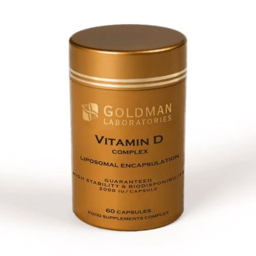 Maisto papildas GOLDMAN LABORATORIES VITAMIN D COMPLEX, 60 kaps.