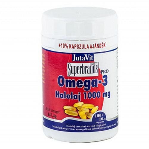 Maisto papildas JUTAVIT OMEGA-3, 110 kaps.