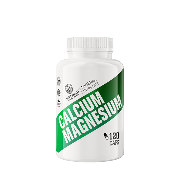 SWEDISH SUPPLEMENTS Calcium Magnesium - 120 kaps.