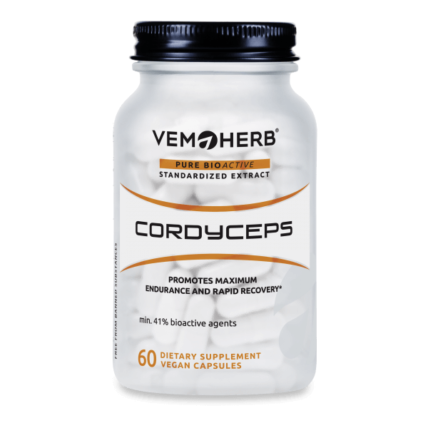 VEMOHERB Cordyceps - 60 kaps.