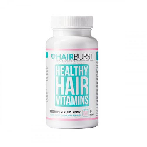 Hairburst Healthy Hair Vitamins Maisto papildas plaukams, 60 kapsulių