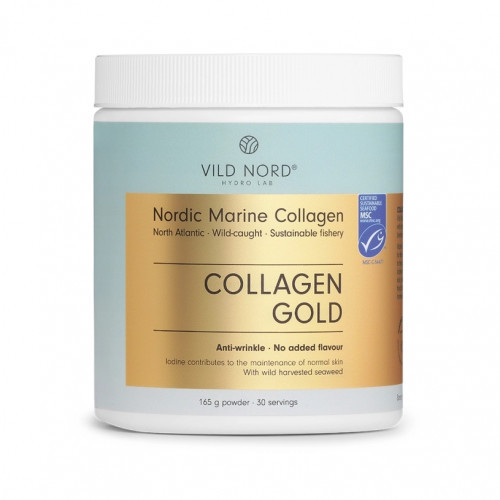 Vild Nord Collagen Gold Kolageno peptidai, 165g