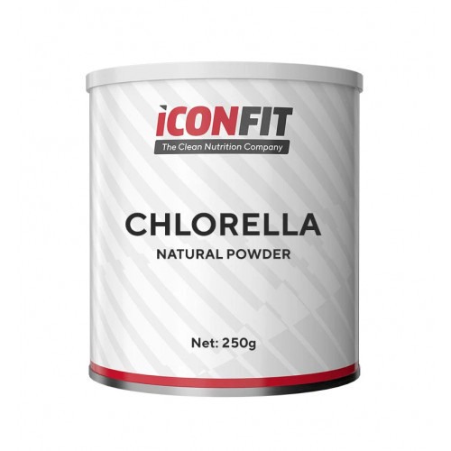 Iconfit Chlorella Powder Natural Chlorelės milteliai, 250g