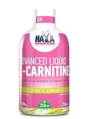 "Advanced Liquid Carnitine" L-Karnitinas Skystas riebalų degintojas 'Haya Labs' (500ml/62porc)