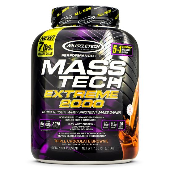 Muscletech Mass Tech Extreme 2000 3180g.