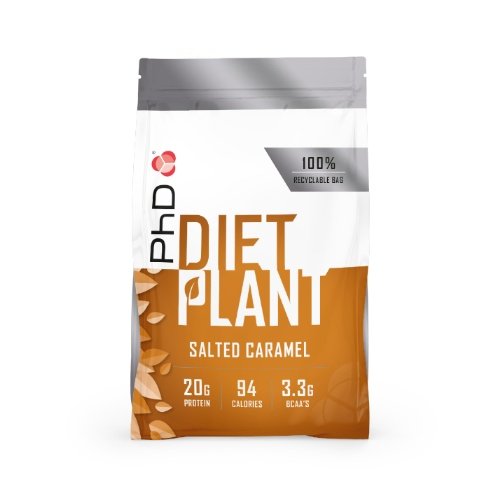 PhD® Diet Plant milteliai 1kg - Sūdytos karamelės