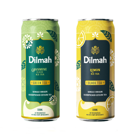 Dilmah Arbata Skardinėse 12 x 330ml - Juodoji Arbata su Citrina