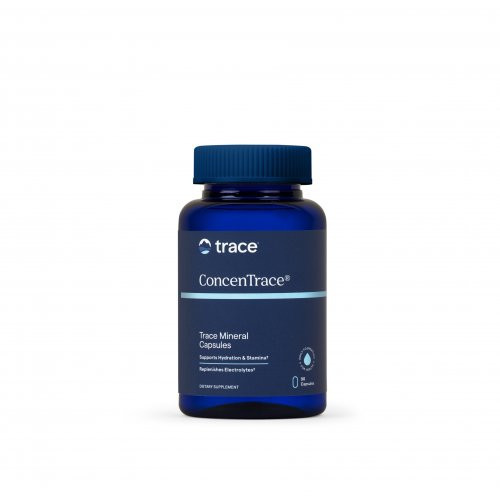 Trace Minerals ConcenTrace Trace Mineral Capsules Joninių mineralų kapsulės, 90 kapsulių