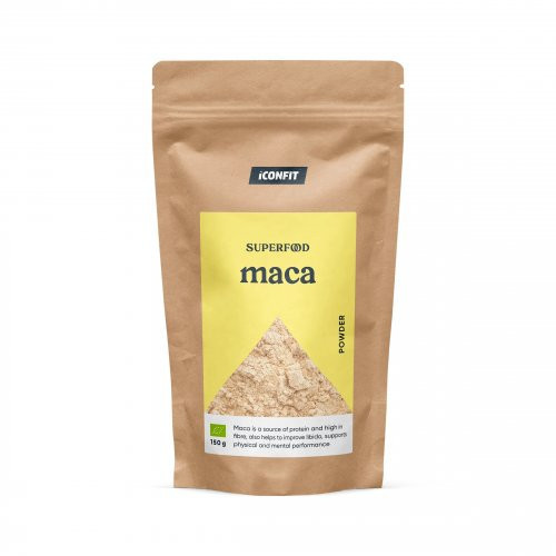 Iconfit Maca Powder Natural Natūralūs Maca milteliai, 150g