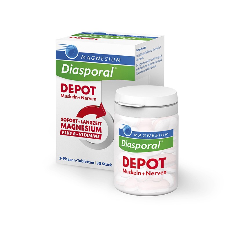 MAGNESIUM Diasporal Depot tabletės N30