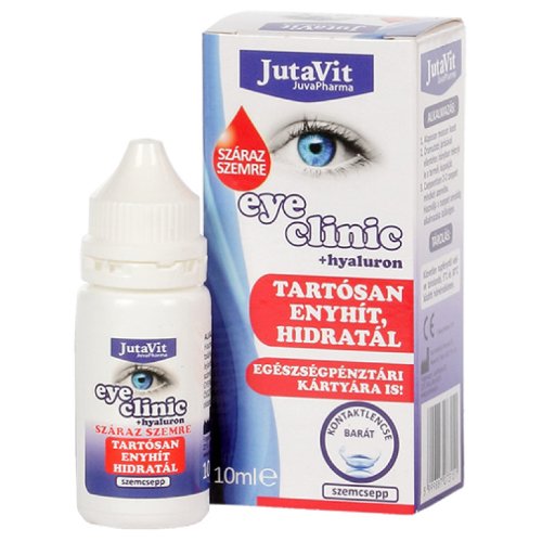 Drėkinamieji akių lašai JUTAVIT, 10 ml