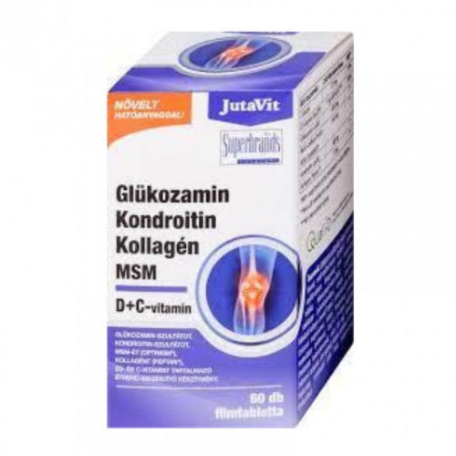 Maisto papildas JUTAVIT GLIUKOZAMINAS CHONDROITINAS KOLOGENAS MSM, 60 tab.