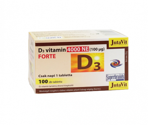 Maisto papildas VITAMINAS D3, 100 tab.