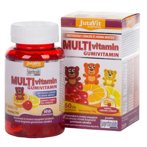 Maisto papildas JUTAVIT MULTIVITAMIN, 60 guminukų