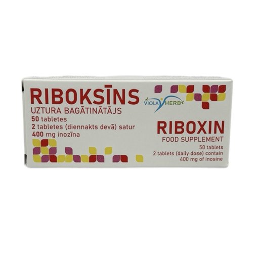 Maisto papildas VIOLA HERB RIBOXIN, 50 tabl.