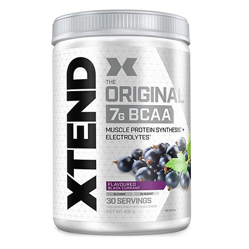 Xtend Amino Rūgštys 30 Porcijų Juodųjų Serbentų skonio