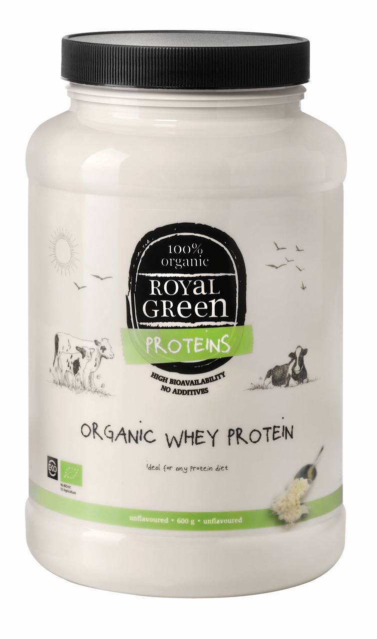 ROYAL GREEN BIO Išrūgų baltymai 600g