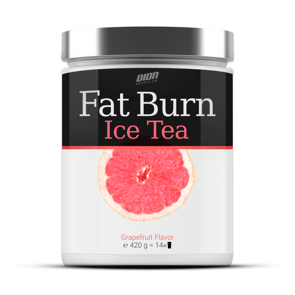 DION SPORTLAB FAT BURN Ice Tea, Greipfruto sk., 420 g