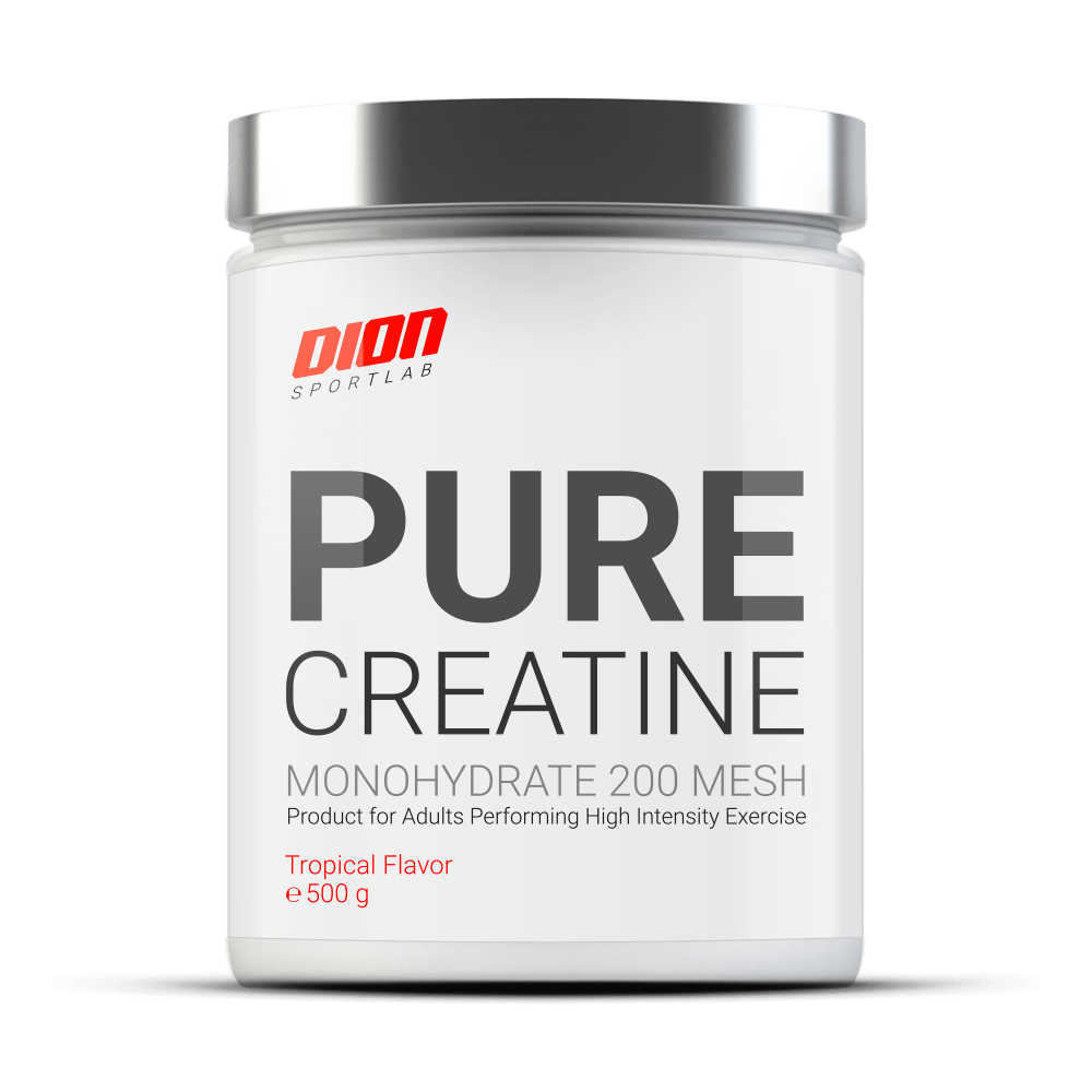 DION SPORTLAB PURE CREATINE, Tropikų sk., 500 g