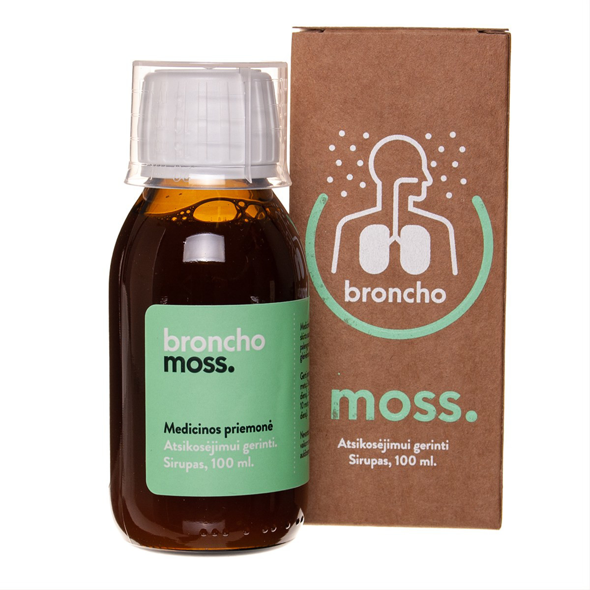 BRONCHOMOSS, sirupas, 100 ml