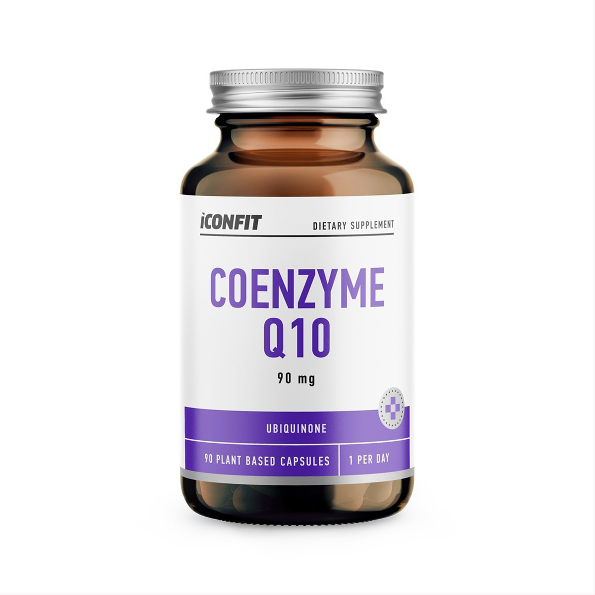ICONFIT, premium Q10 kofermentas, 90 kapsulių