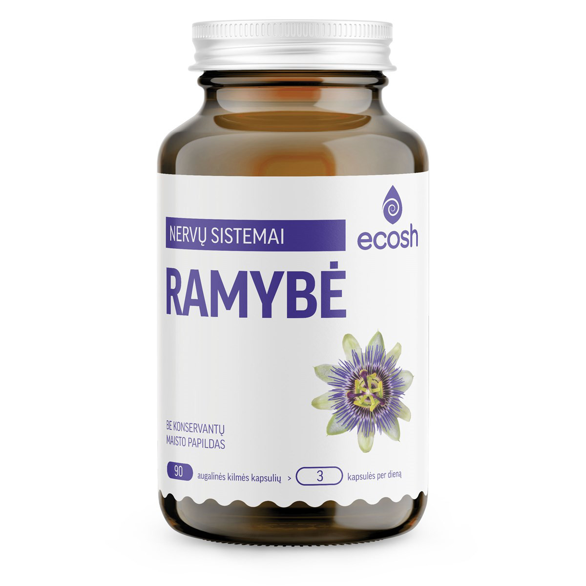 ECOSH RAMYBĖ, 90 kapsulių