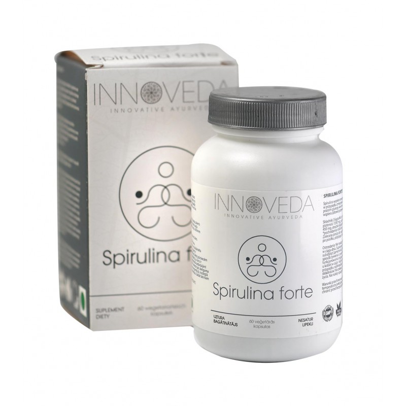 Maisto papildas SPIRULINA FORTE , INNOVEDA, 60 kap.
