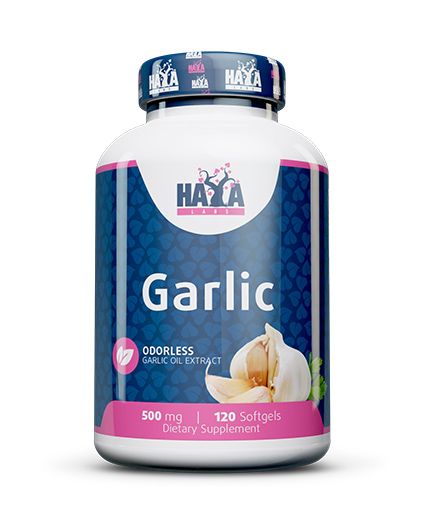 Haya Labs Odorless Garlic 120 kaps.