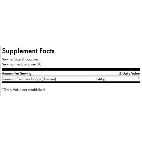 SWANSON Full Spectrum Turmeric Joint Health and Mobility 720mg Ciberžolė, 100 kapsulių