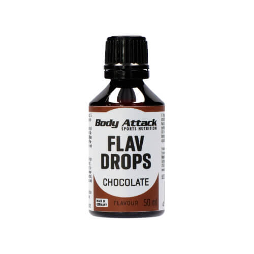 BODY ATTACK Flav Drops - 50ml Karamelė