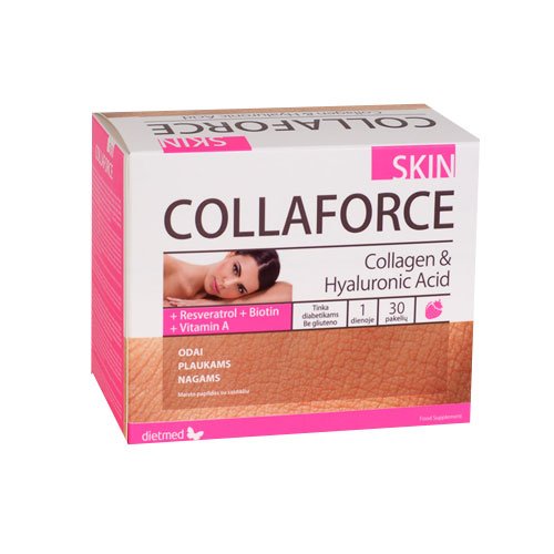 Maisto papildas odai, plaukams ir nagams CALLAFORCE SKIN, 30 pak.