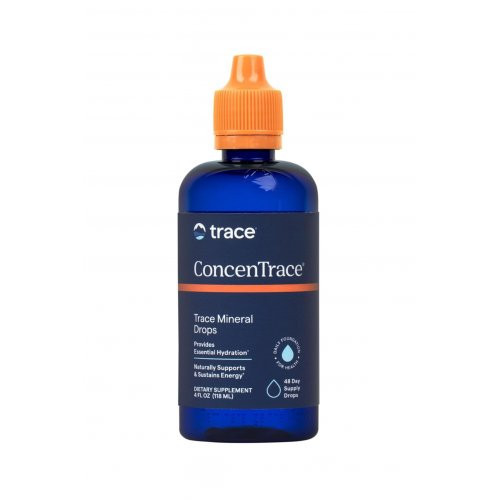 Trace Minerals ConcenTrace Trace Mineral Drops Joniniai jūros mineralai, 118ml