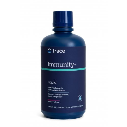 Trace Minerals Liquid Immunity + Imuniteto stiprinimui, 887ml