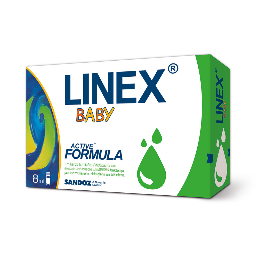 LINEX Baby lašai 8 ml