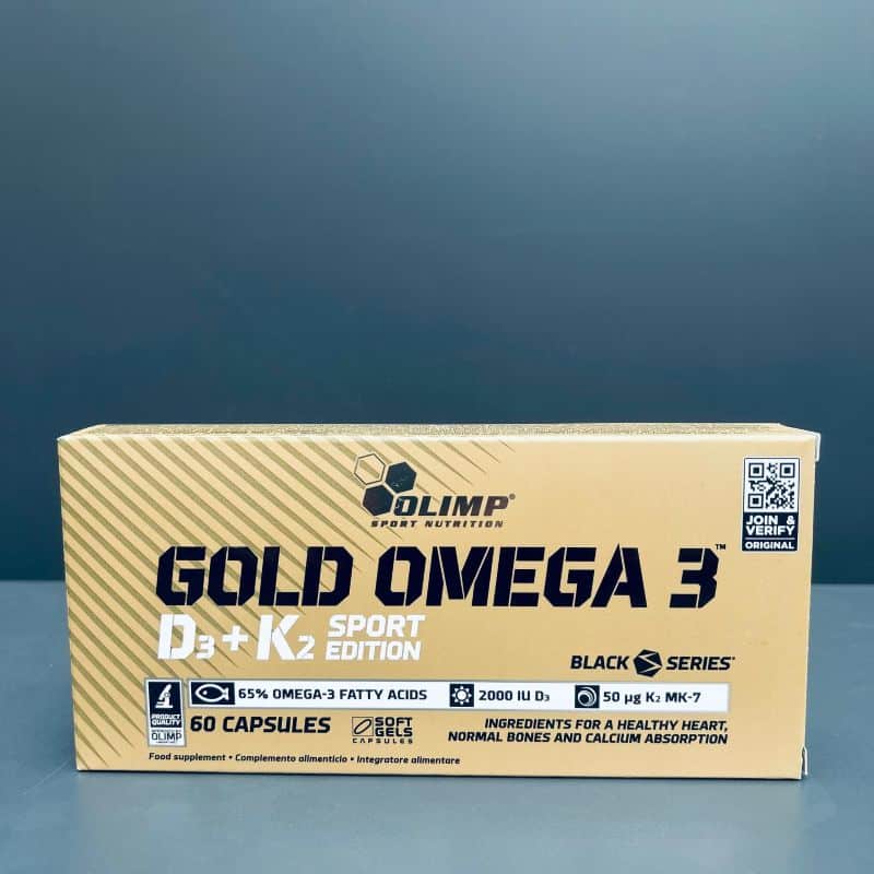 Olimp Gold Omega 3 D3 + K2 - 60 kaps.