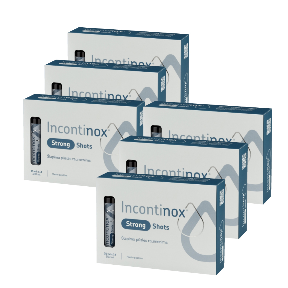 INCONTINOX Strong Shots (3 mėn. kursas)