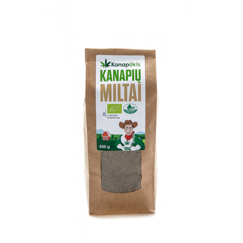Kanapių sėklų miltai 500 g