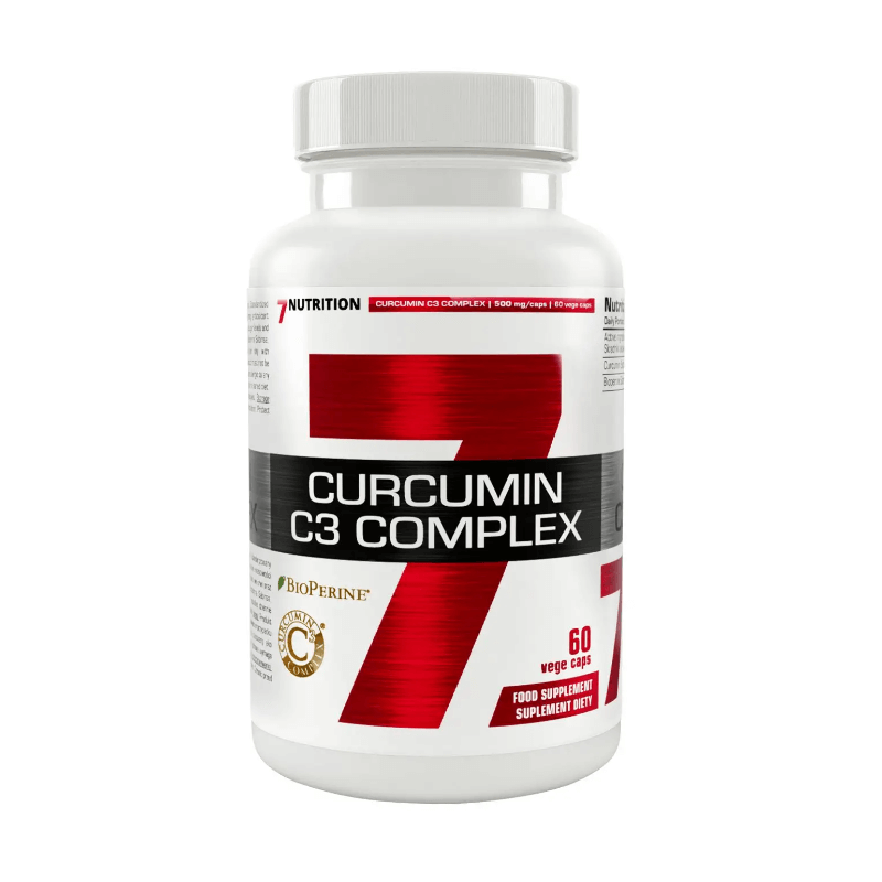 7 NUTRITION Curcumin C3 complex 500 mg - 60 kaps.
