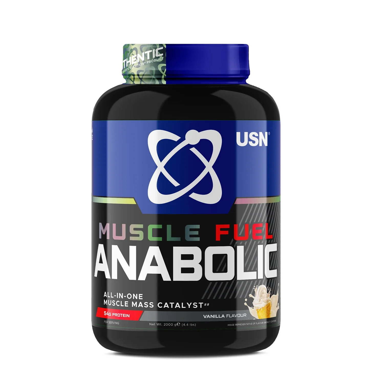 USN Muscle Fuel Anabolic 2000 g. - Strawberry skonis