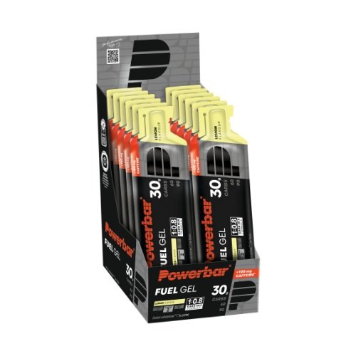 PowerBar ISO Fuel Gel 12 x 50 ml Lemon Plus Caffeine - Apelsinų Kola