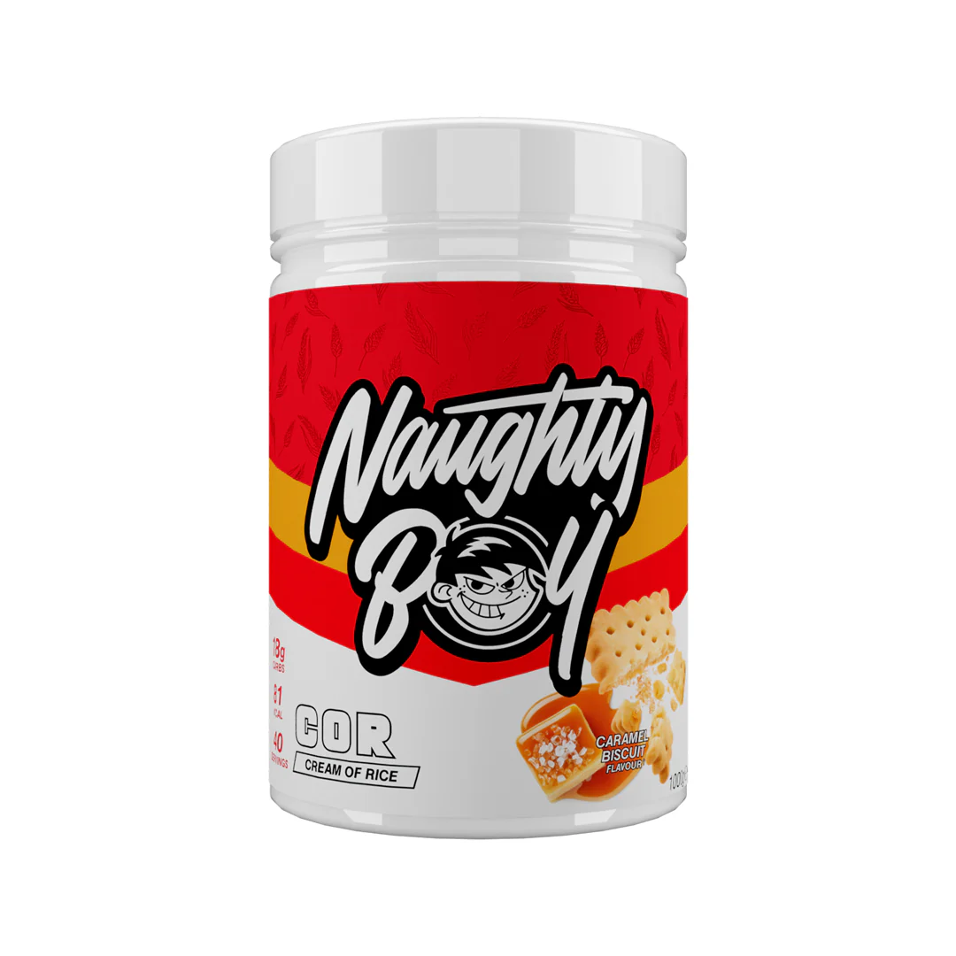 Naughty Boy Cream of Rice COR 1000 g. - Caramel Biscuit skonis
