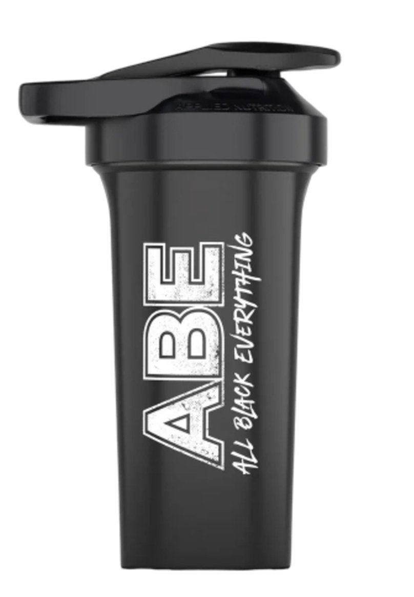 "ABE Shaker Black" Plaktuvė/gertuvė Sportui 'Applied Nutrition' 600ml
