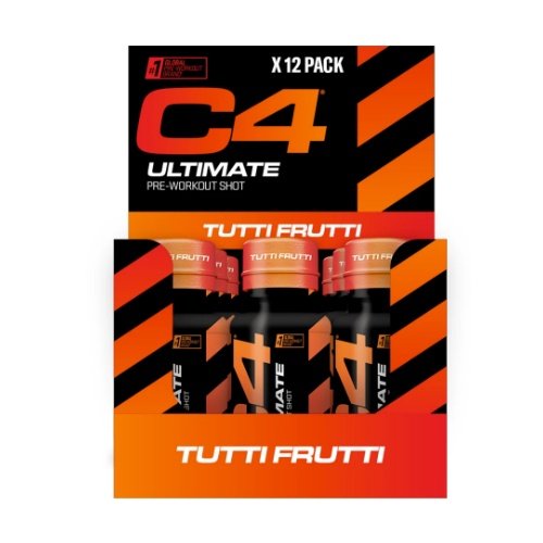 Cellucor® C4® Ultimate Shots 12 x 60 ml - Obuolių