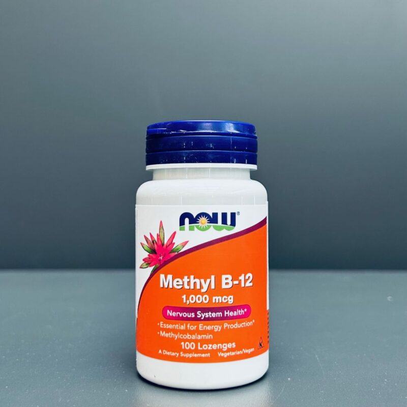 Now Foods Methyl B-12 1000mcg - 100 pstl.