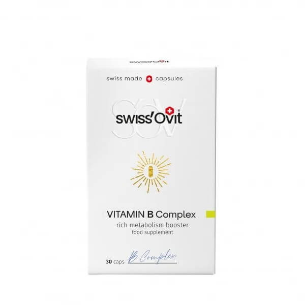 SWISSOVIT Vitamin B Complex – 30 kaps.