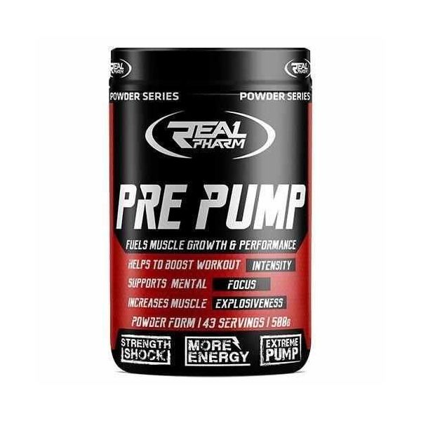 REAL PHARM Pre Pump - 500g Kivi-vynuogės