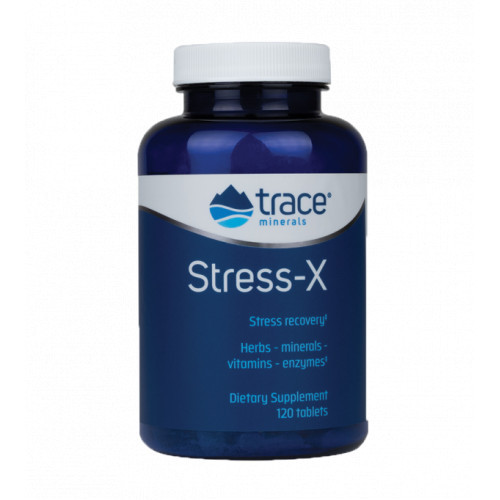 Trace Minerals Stress - X Nervų sistemai, 120 kapsulių